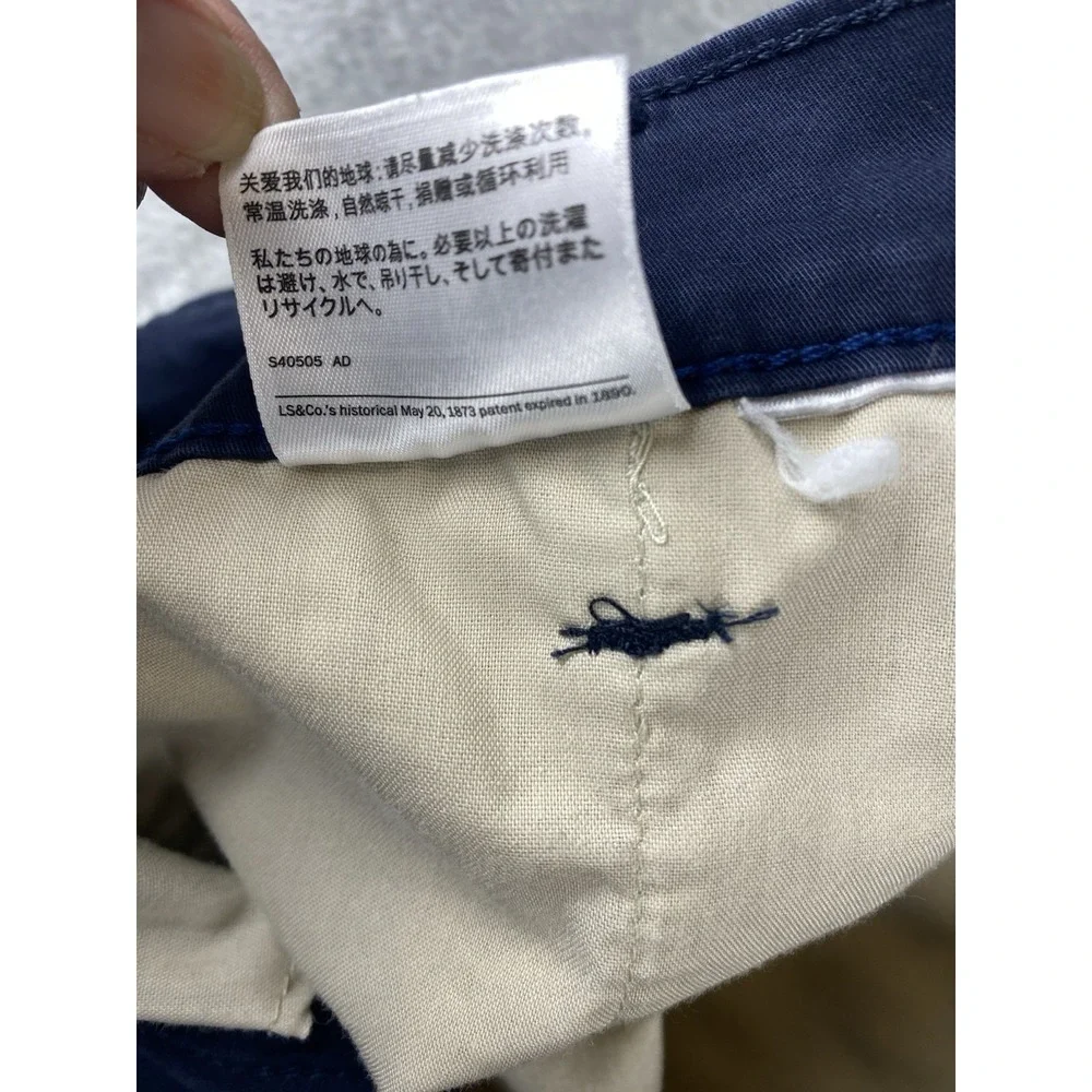 Levis Shorts Men's XXChino Standard Taper Navy‎ blue 42w 9L